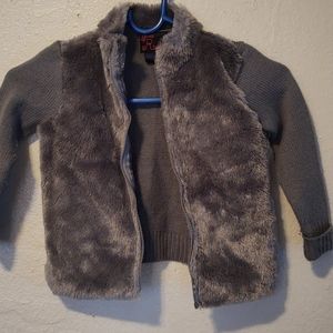 Girls rule toddler jacket